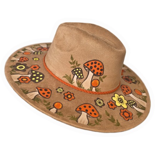 Retro mushroom sun - mushroom,
