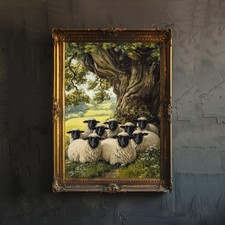Suffolk Sheep Poster