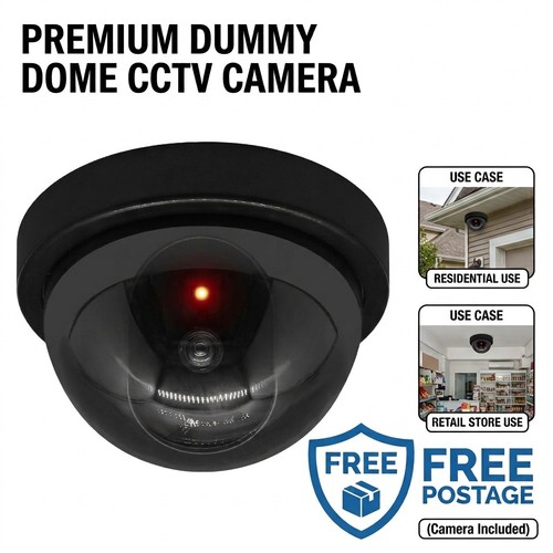 Dummy cctv camera flashing - dummy,