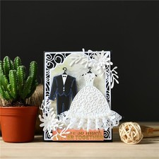 Dress wedding metal cutting - wedding,