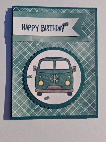 Bus happy birthday - vw, "vehicle