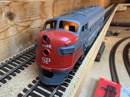 American model railroad - american,