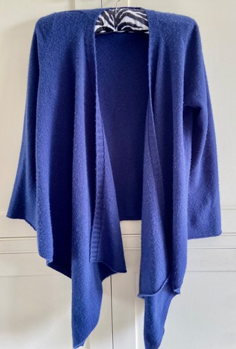 Royal blue 100 cashmere - blue, 100%