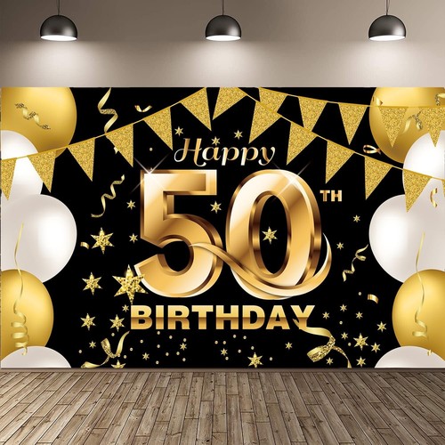 50th birthday decorations - 50th,