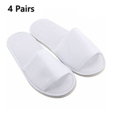 4 Pairs White Hotel Guest /