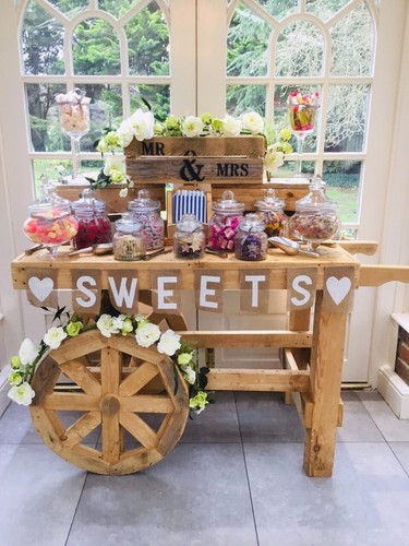 Rustic sweet cart - rustic,