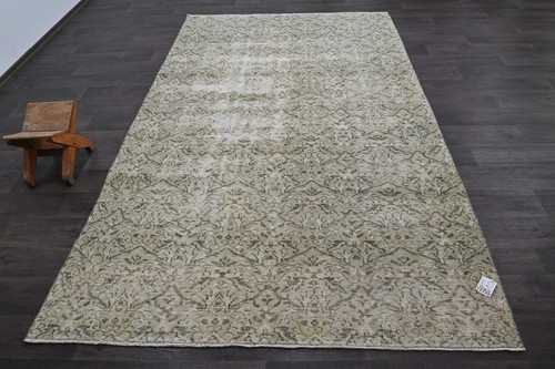 Oushak turkish vintage rug 6x9 - rug,