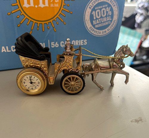 Horse carriage miniature - &,