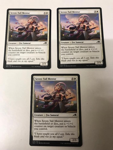 Seven tail mentor - mentor, kamigawa