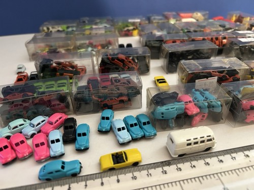 Mini model cars lot railway - model,