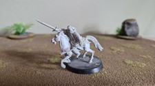 lord of the rings warhammer Gandalf The White Mounted Minas Tirith Rare? Resin