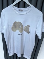 Palm Angels White T Shirt Size