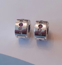 Set of 2 Chamilia silver 925