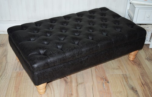 Chesterfield design footstool - chesterfield,