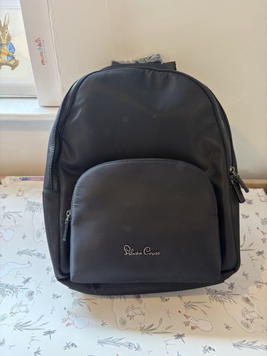 Silver cross black - silver, soft