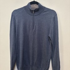 tm lewin 1/4 Zip Neck 100%