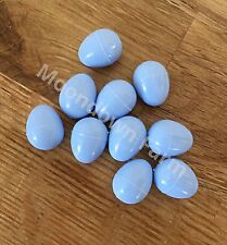 PLASTIC CANARY DUMMY EGGS X 10