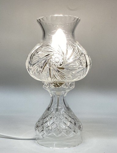 Vintage cut crystal table - crystal,