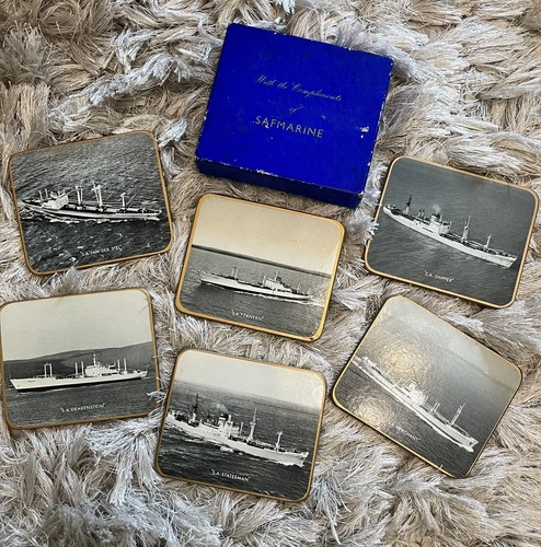 Safmarine drinks coasters - safmarine,