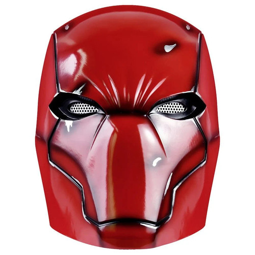 Red hood helmet battle - red,