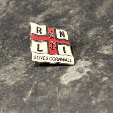 Rnli Pin Badge St.Ives
