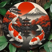 JAPANESE ORIENTAL GARDEN KOI