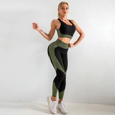 Women Ladies 3-Piece Yoga Suit