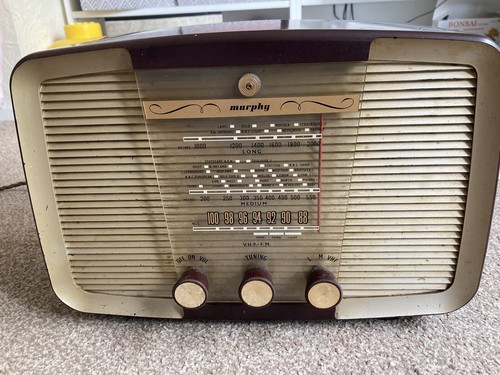 1950 murphy radio retro - murphy,