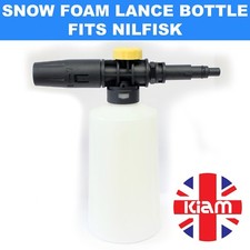 Snow Foam Lance Spray Nozzle Bottle Fits Nilfisk C 120.7 Pressure Washer