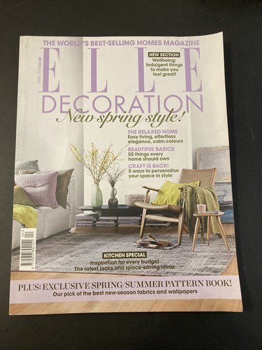 Elle decoration magazine april - elle,