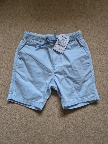 Light blue kids shorts - light,