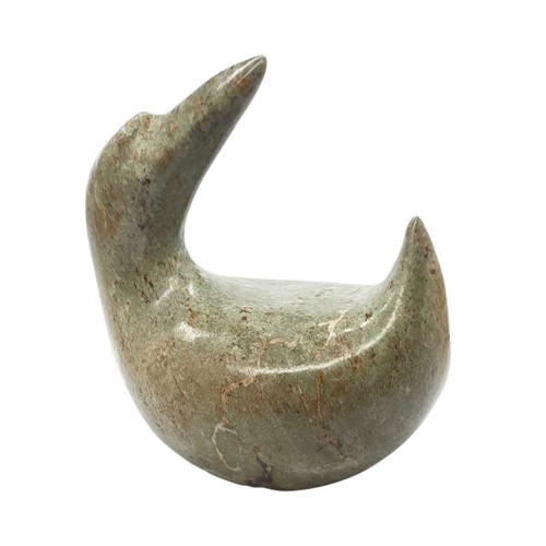Hand carved serpentine - carved,