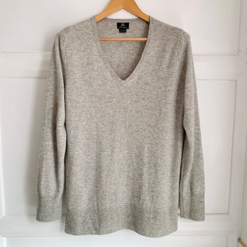 100 cashmere v neck - v,