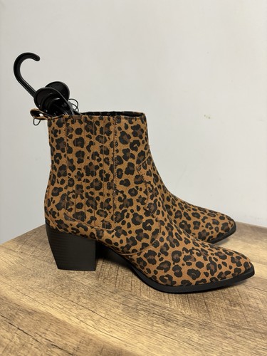 Leopard print women boots - print, women's