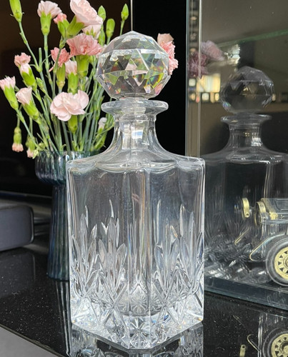 Thomas webb crystal decanter - thomas,