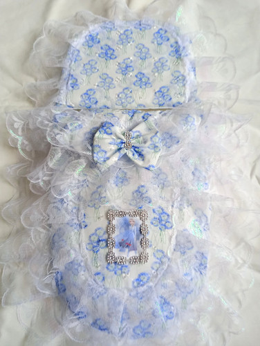 Frozen blue floral dolls - ,