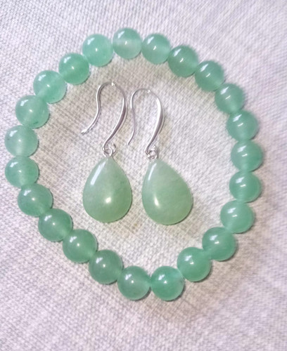 Genuine green aventurine - genuine,