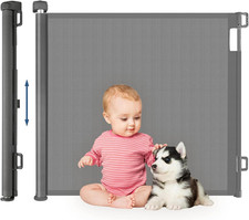 Retractable stair gate 180cm - retractable,