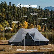KingCamp Canvas Bell Yurt