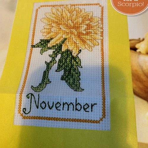 Mini birth flower november - mini,