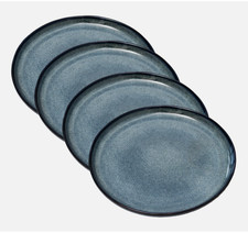 Blue Reactive Glaze Dinner