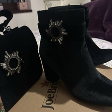 Joe Browns Black Velvet Boots