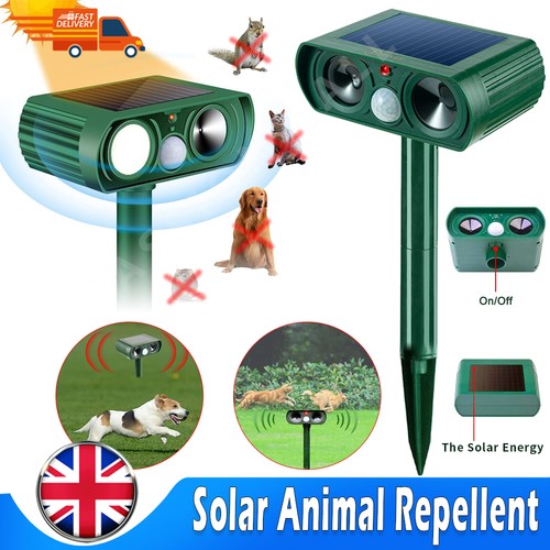 4xsolar ultrasonic dog - dog, cat