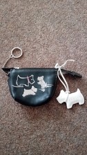 RADLEY MONEY PURSE AND WHITE DOG CHARM