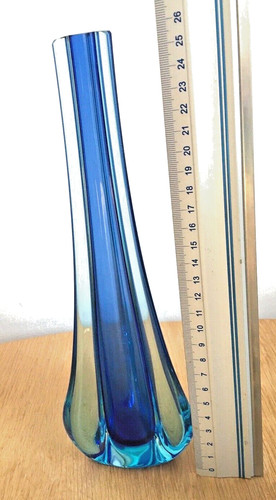 Vintage murano blue sommerso - blue,