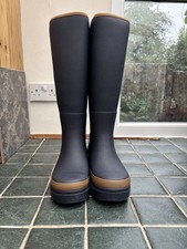 Merry People Fergie Wellington Boot Oxford Blue Size 5/38 - Worn Once