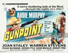 Gunpoint Starring Audie Murphy, Denver Pyle, Warren Stevens