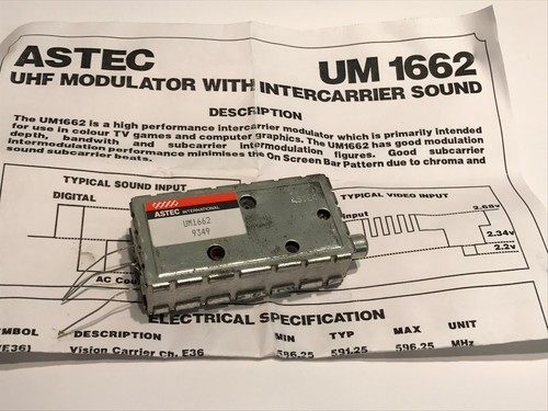 Astec um1662 uhf - astec,