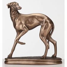 Standing Whippet  Cold Cast