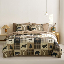 Rustic Cabin Lodge Comforter